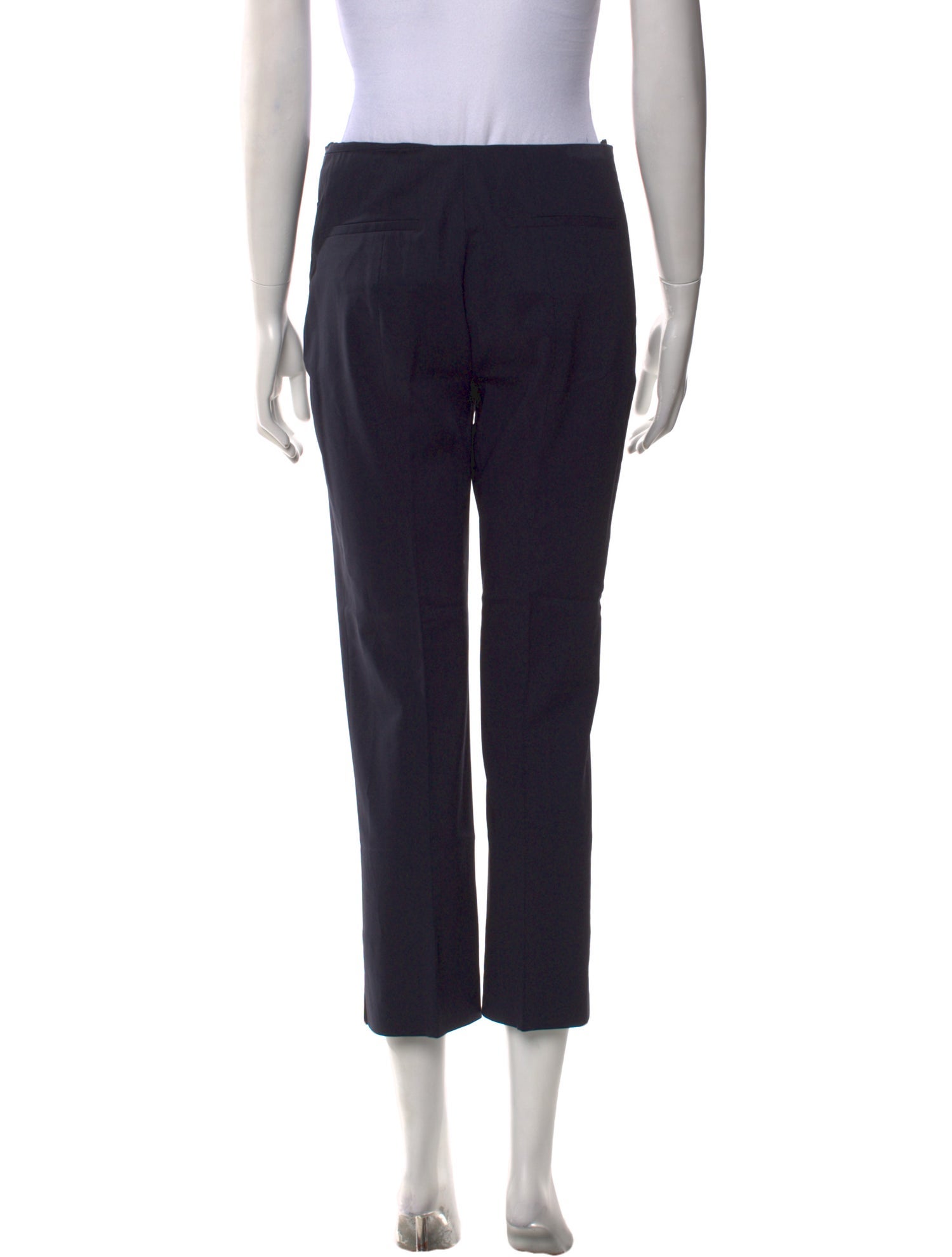 Prada Virgin Wool Straight Leg Pants